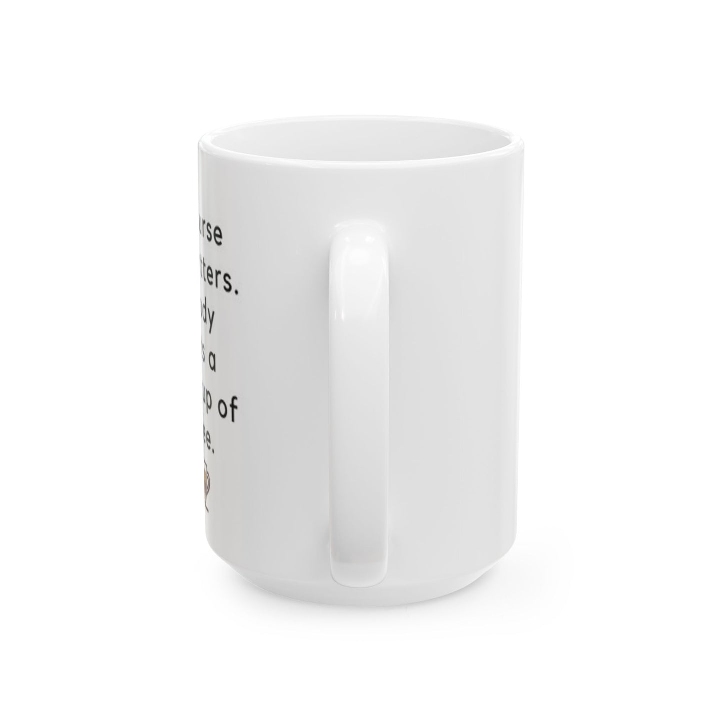 Funny Size Matters Mug (15oz)