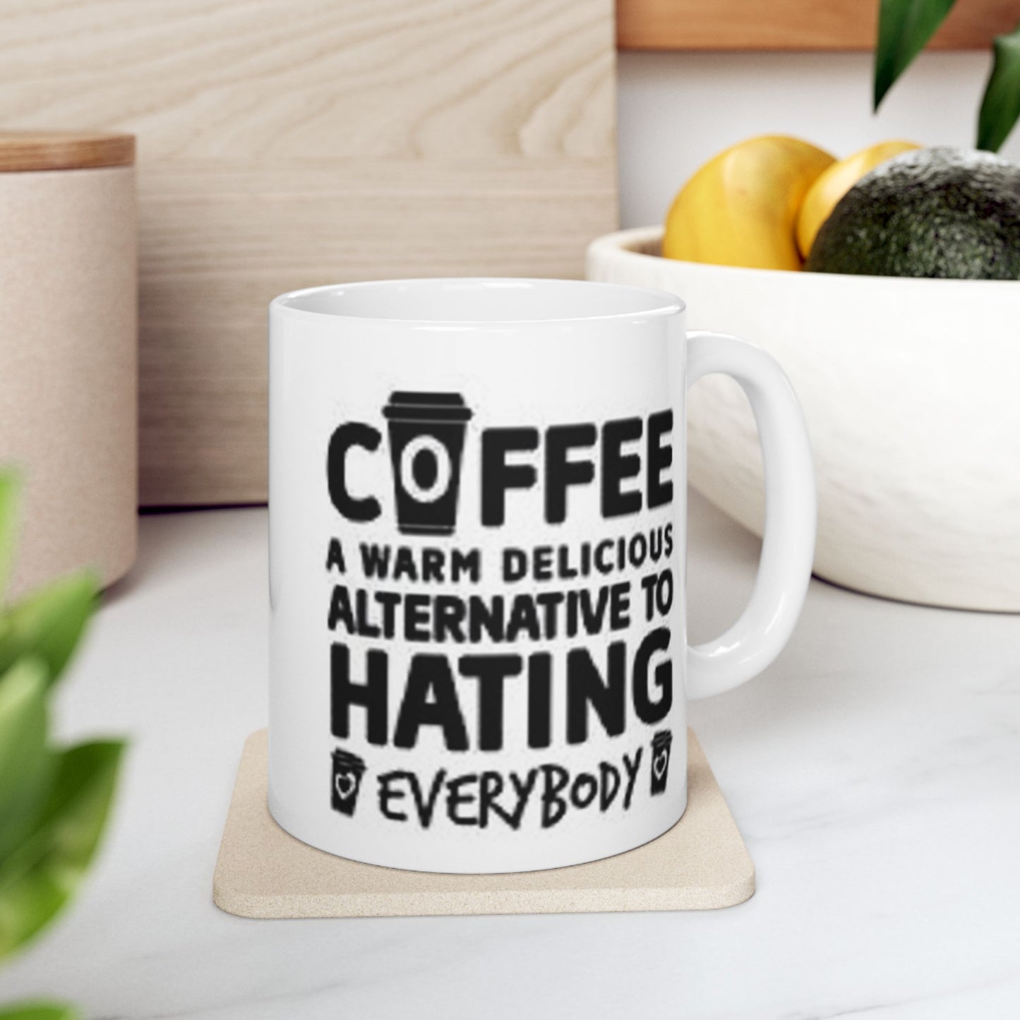 Coffee Lovers Ceramic Mug - HATERS GONNA HATE 11oz & 15oz